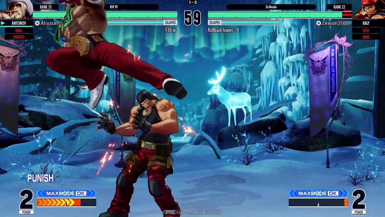 Kof xv combates online amigo PS5