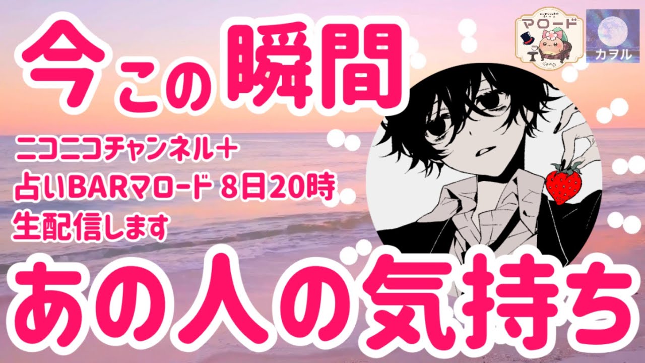 今この瞬間 あの人の気持ち # あんずまろん #相手の本音 #タロット占い 