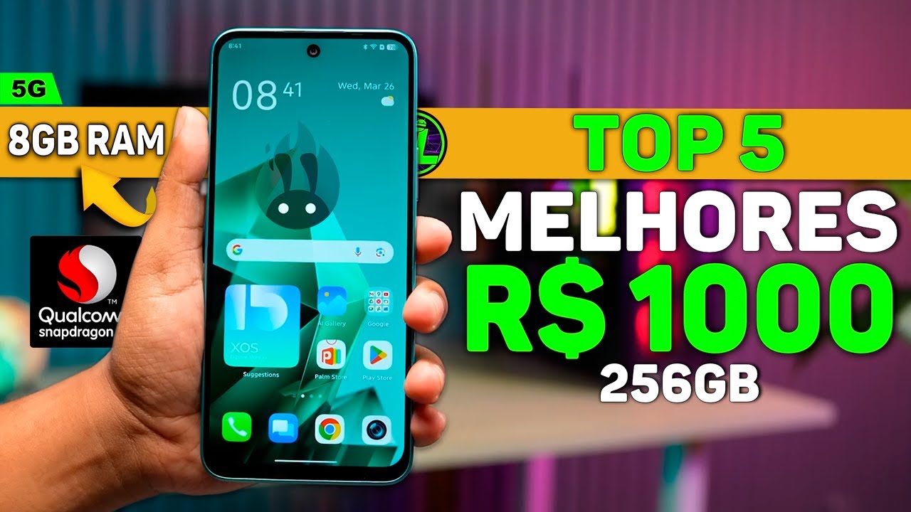 OS MELHORES CELULARES PARA JOGAR AT&Eacute; R$ 1000 REAIS
