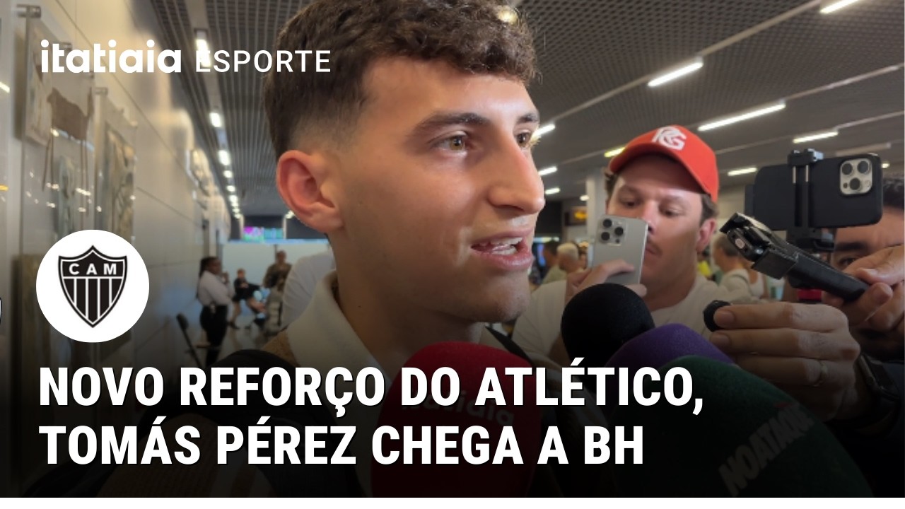NOVO REFORÇO DO ATLÉTICO, TOMÁS PÉREZ CHEGA EM BELO HORIZONTE PARA ASSINAR CONTRATO