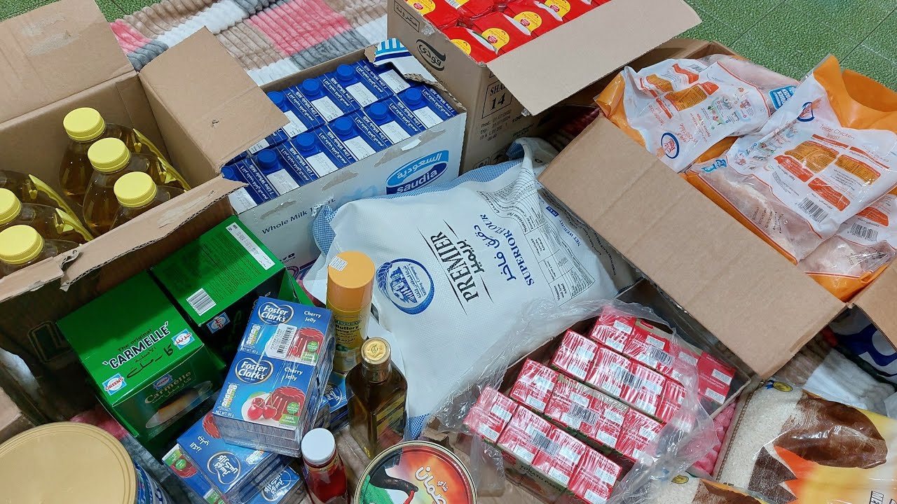 مقاضى رمضان من  محلات الجمله بالأسعار  💝محلات أبو حمامه للجمله حى الاندلس  