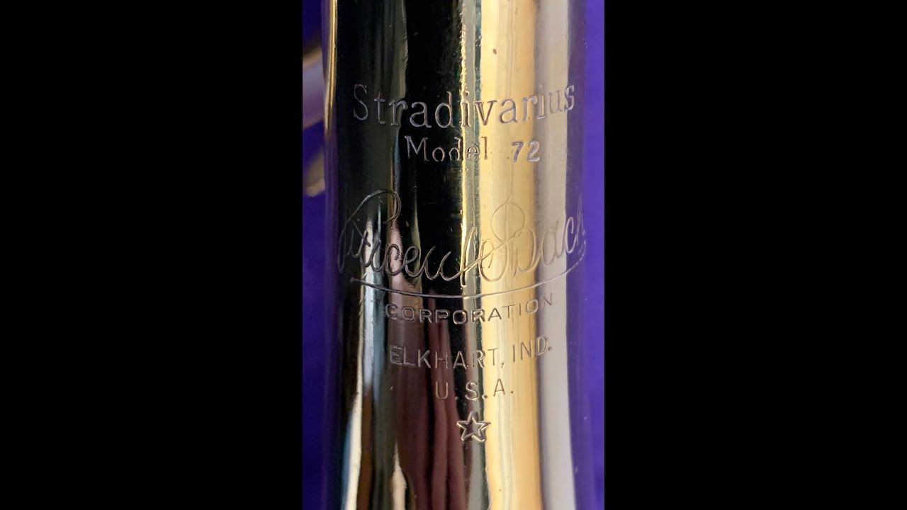 Bach Stradivarius 72*/43 S/n 42397 Corp. Bell