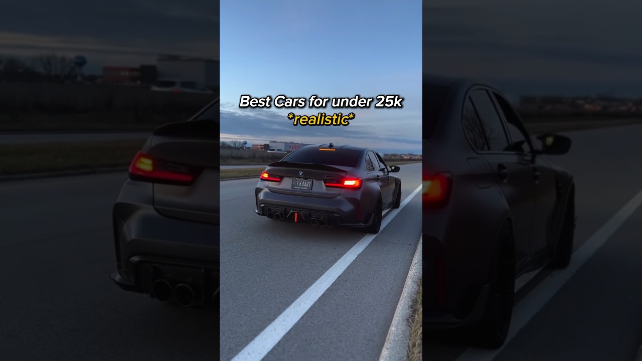 Best Cars for under 25k… 