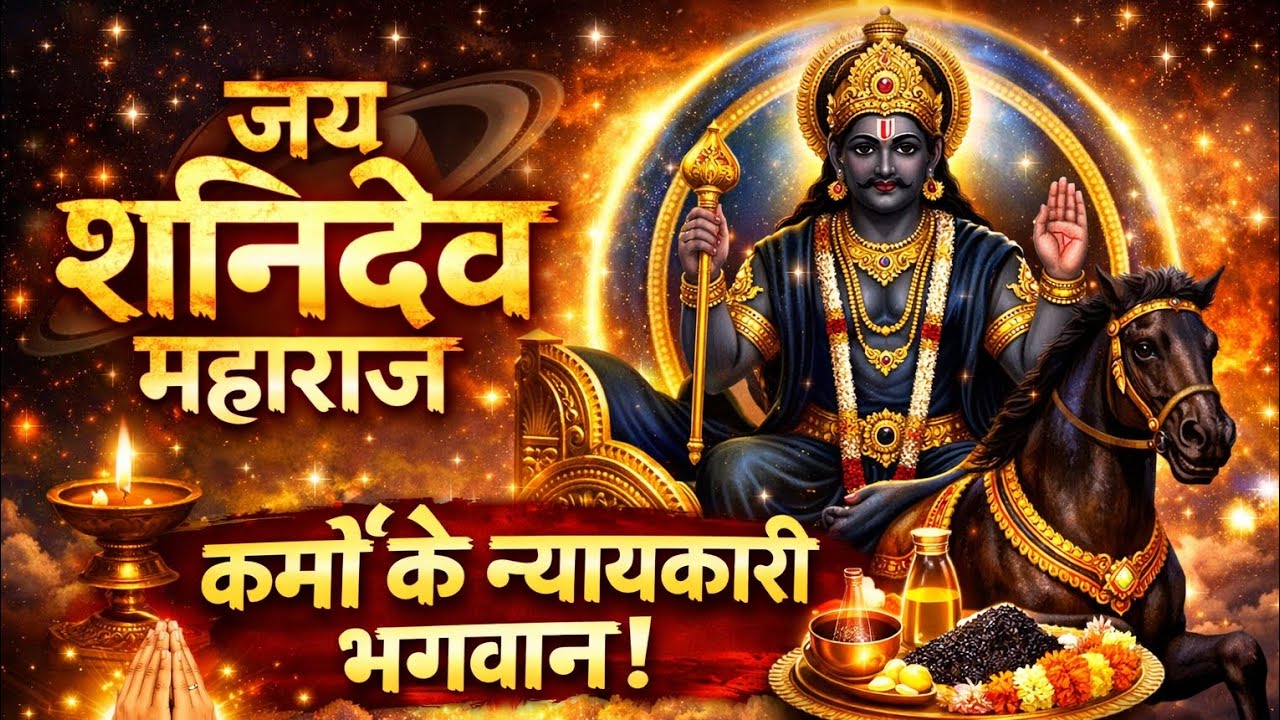 जय शनिदेव महाराज 🙏 | शनि देव का शक्तिशाली भजन | Special Bhajan #vairalbhajan #ayushbhaktibhajan 🌺🙏