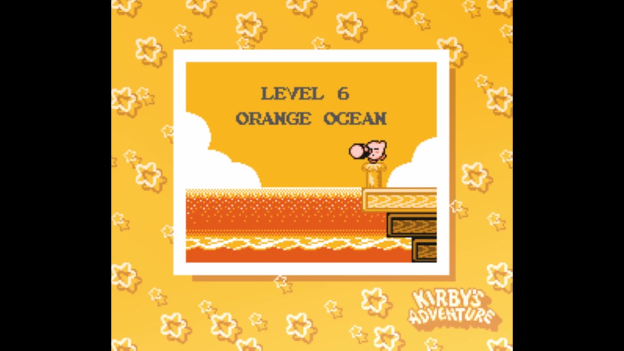 Orange Ocean - Kirby's Adventure (Pokémon B2W2 Arrangement)