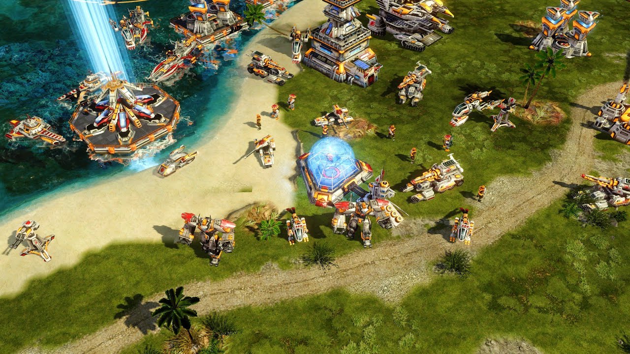 Red Alert 3 4 way FFA as Japan