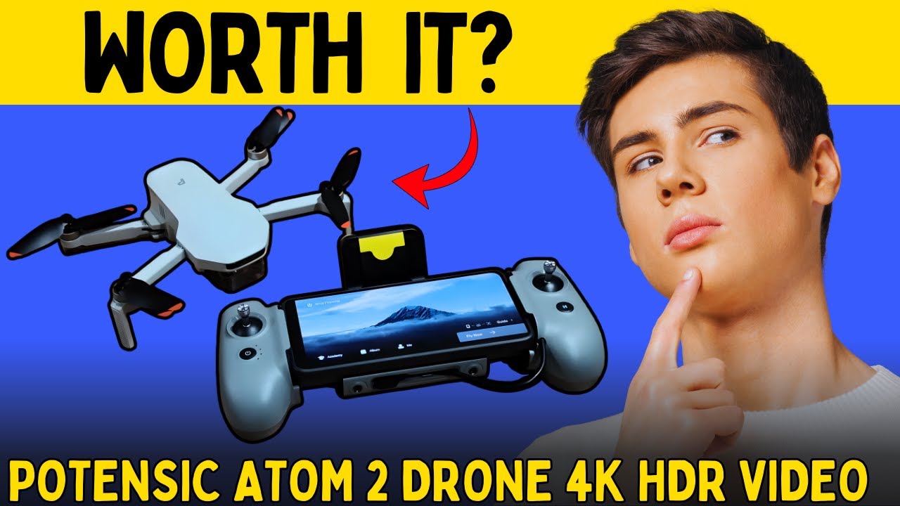 Обзор Potensic Atom 2 | Дрон с разрешением 4K, который меняет всё!