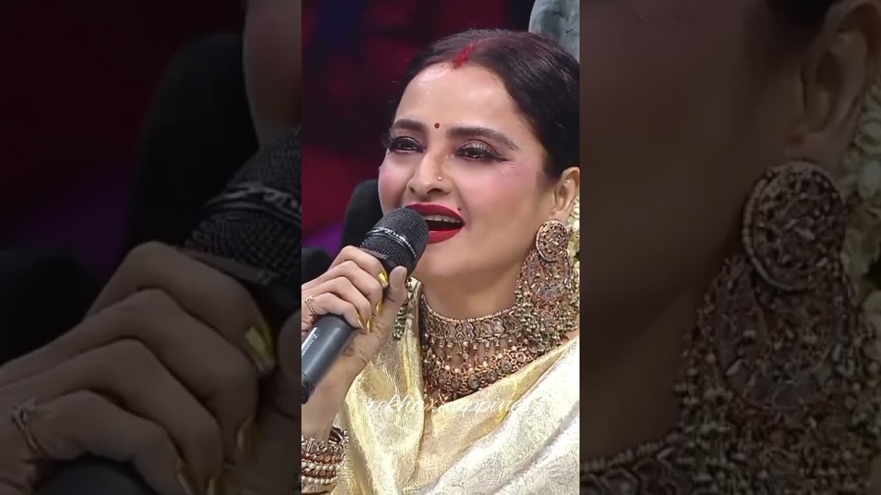 Rekha mam singing song 😴🥰