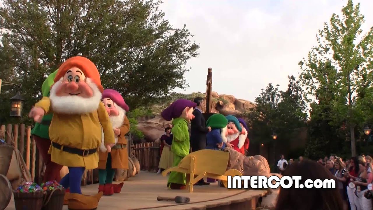 Seven Dwarfs Mine Train Dedication