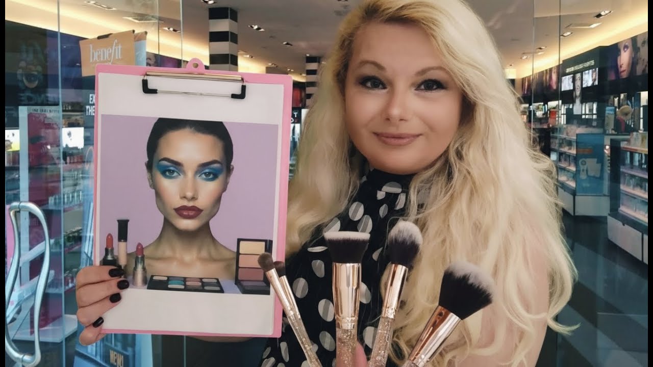 ASMR Makeup Consultation / Doing Your Makeup Roleplay