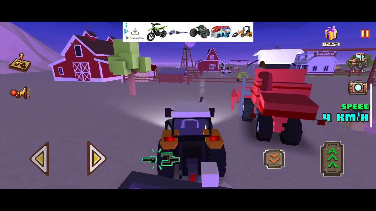 Blocky Farming game 