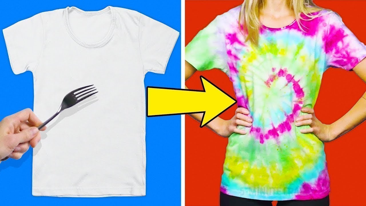 27 IDEIAS SIMPLES E COLORIDAS COM CAMISETAS