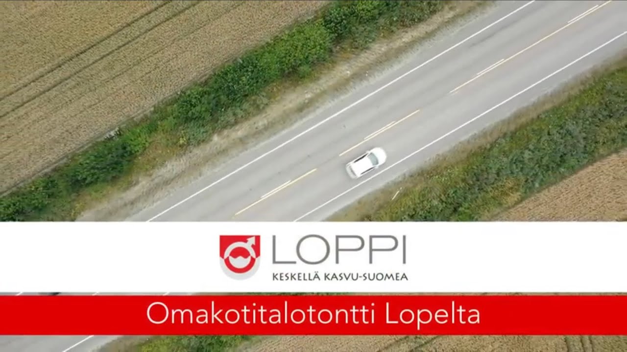 Tonttialueen esittelyvideo - Loppi, Läyliäinen, Karpalisto