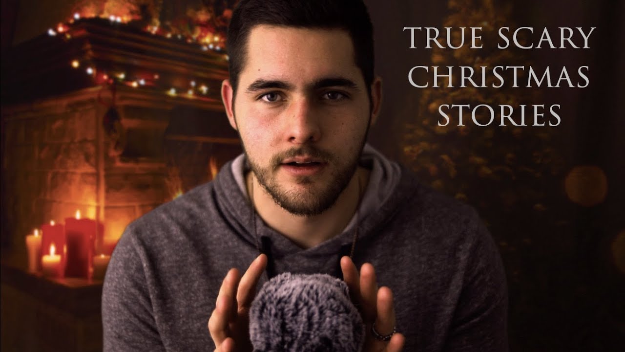 ASMR True Scary Christmas Stories From Reddit - Fire Crackling - True Scary Story ASMR  (Male Voice)