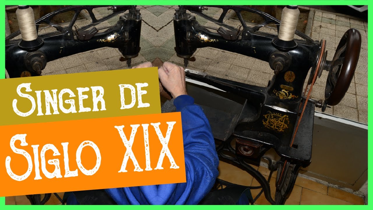MÁQUINA de coser SINGER 29K2 🪡 funciona a la perfección