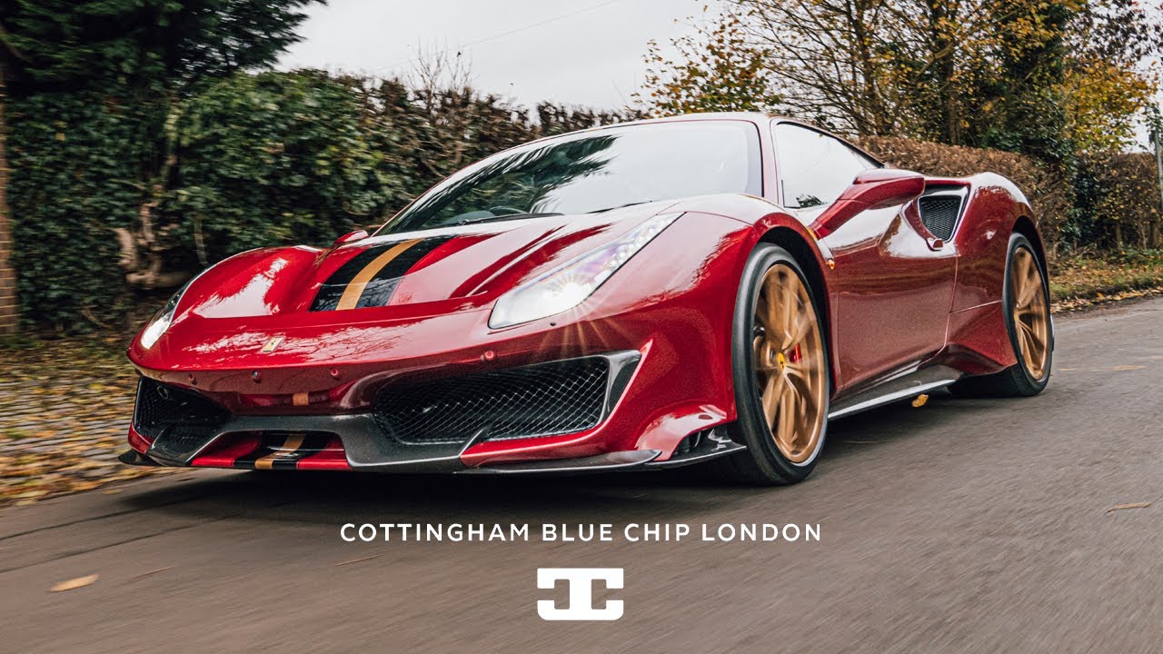 Ferrari 488 Pista by Cottingham Blue Chip London