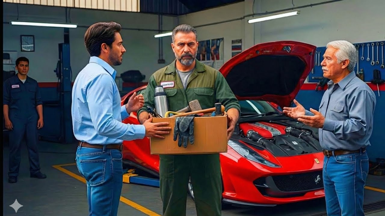 El Mecánico Despedido Volvió Solo a Buscar sus Cosas… Pero el Taller Rogó por su Ayuda con Ferrari
