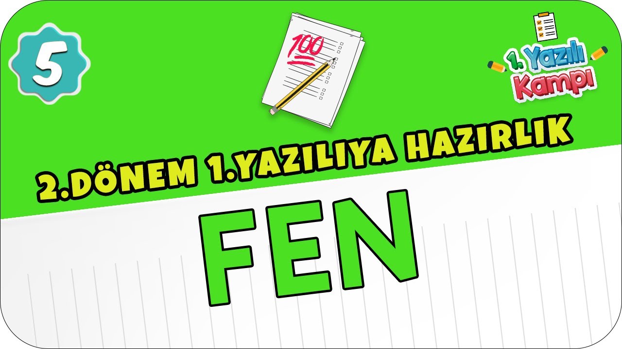 5.Sınıf Fen | 2.Dönem 1.Yazılıya Hazırlık