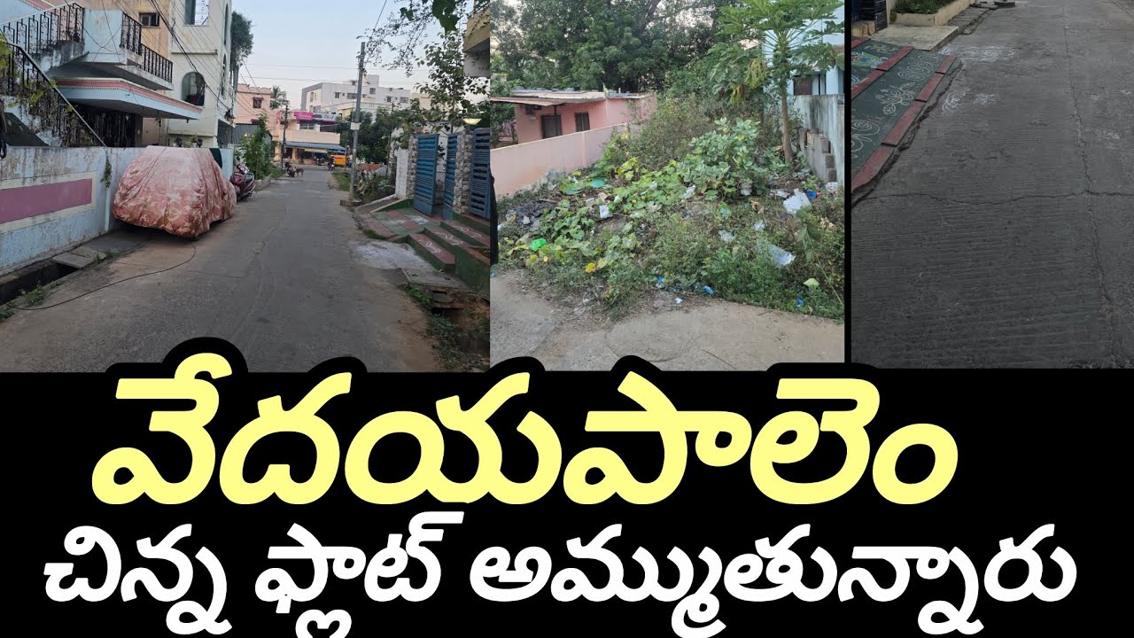 వేదయపాలెం ఏరియాలో చిన్న ప్లాట్ అమ్ముతున్నారు ఈస్ట్ ఫేసింగ్ కావలసిన వాళ్లు కాల్ చేయండి #realestate 