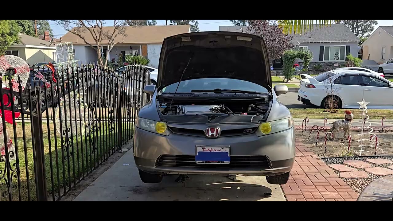 2006-2011 8th Gen Civic Si K-Tuned shifter cables install on k20z3-k24a