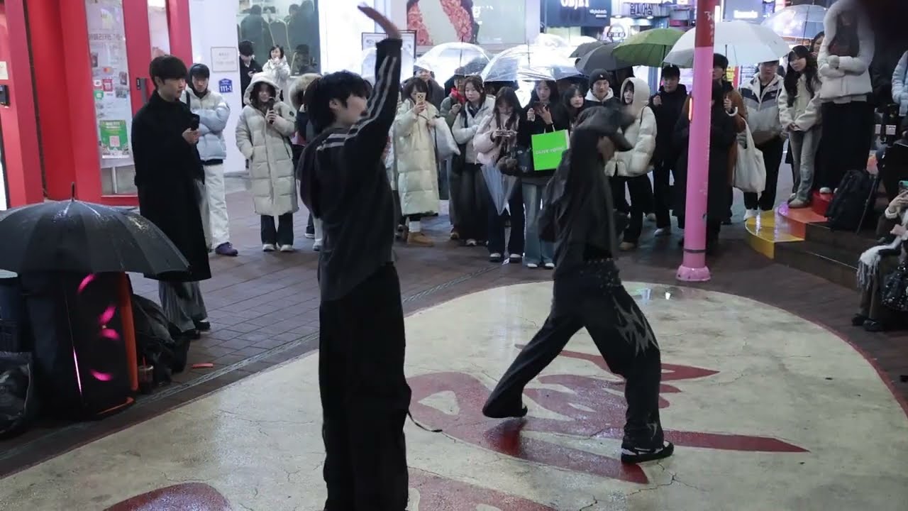 KPOP&JHKTV]Mocean in hongdae kpopdance#Baggy JeansNCT U#모션 찬욱홍대케이팝댄스#베기진스