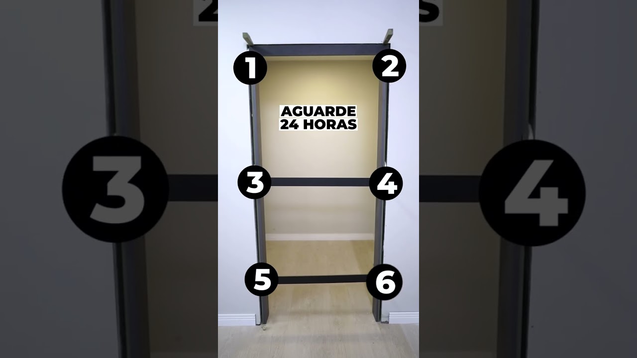 Instala&ccedil;&atilde;o Kit Porta Pivotante Artens
