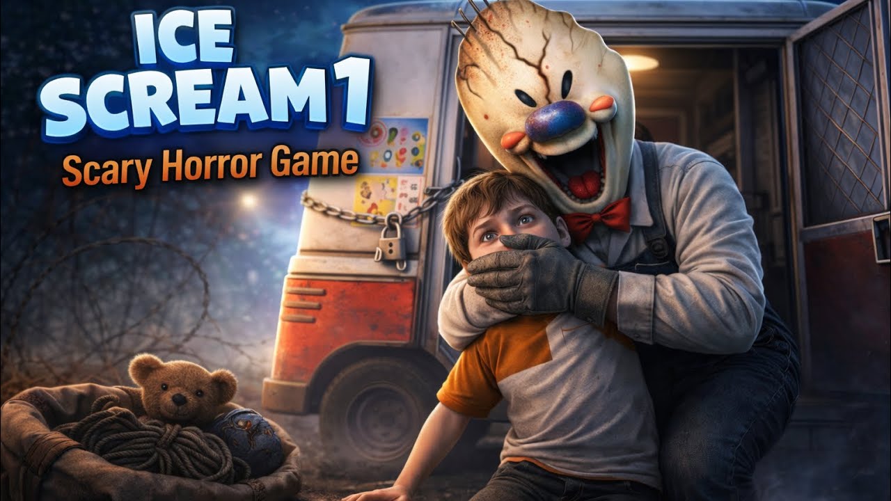 Kidnapped by Ice Cream Man 😨 | ICE SCREAM 1 scary horror Gameplay