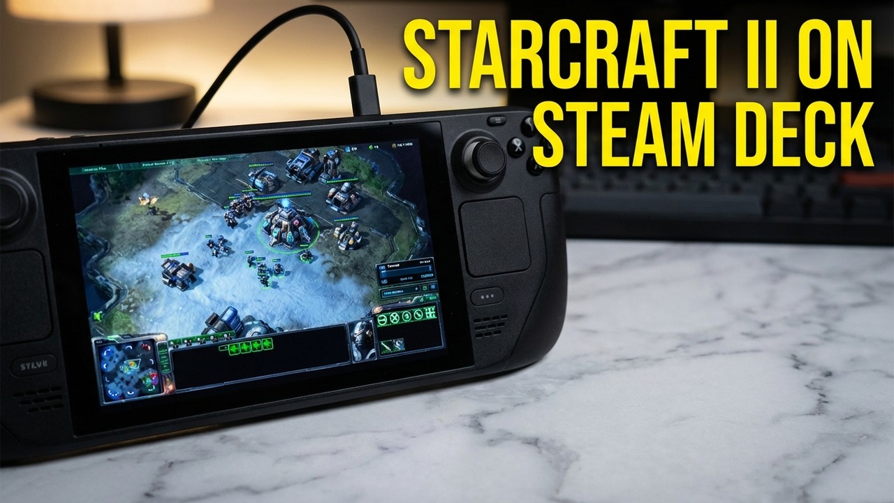 StarCraft II on Steam Deck | Steam OS