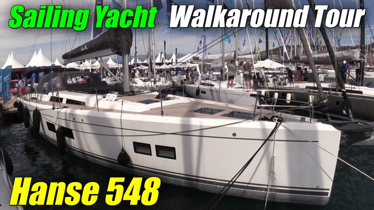 Performance & Easy Sailing !!! 2023 Hanse 548 Yacht