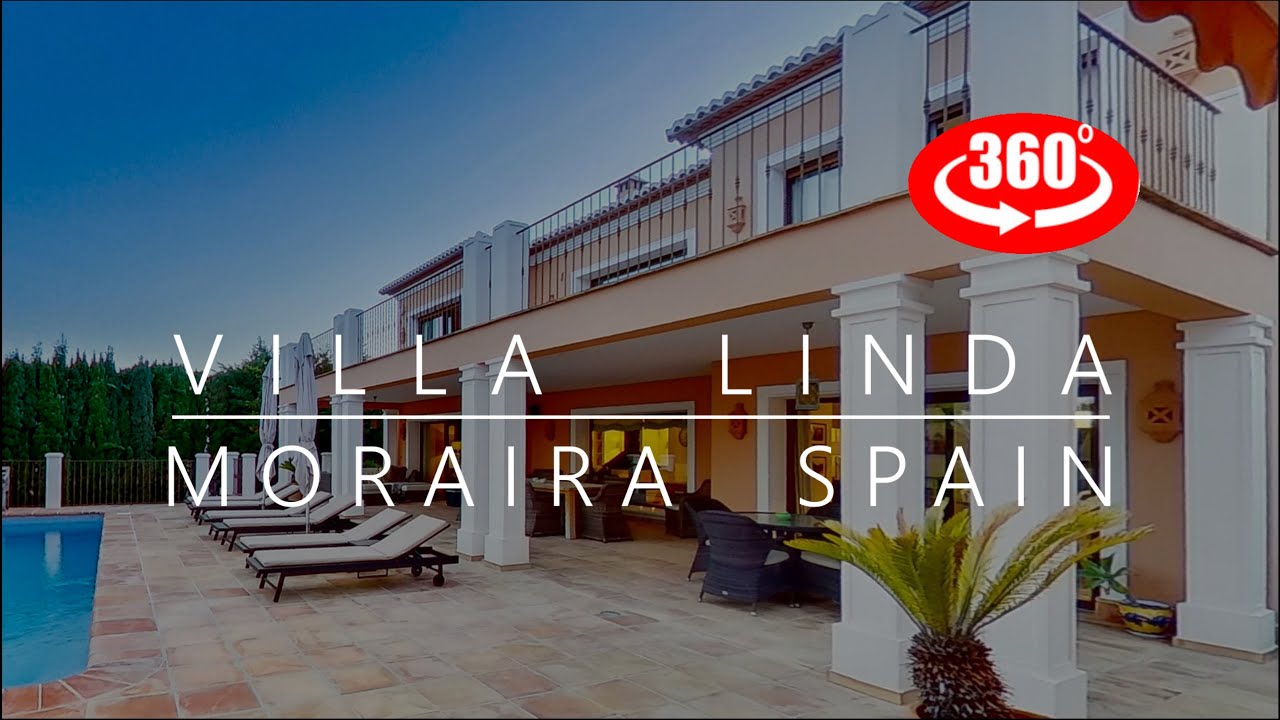 Stilish Viila in Spain, Moraira, second line within walking distance from the senter of the city