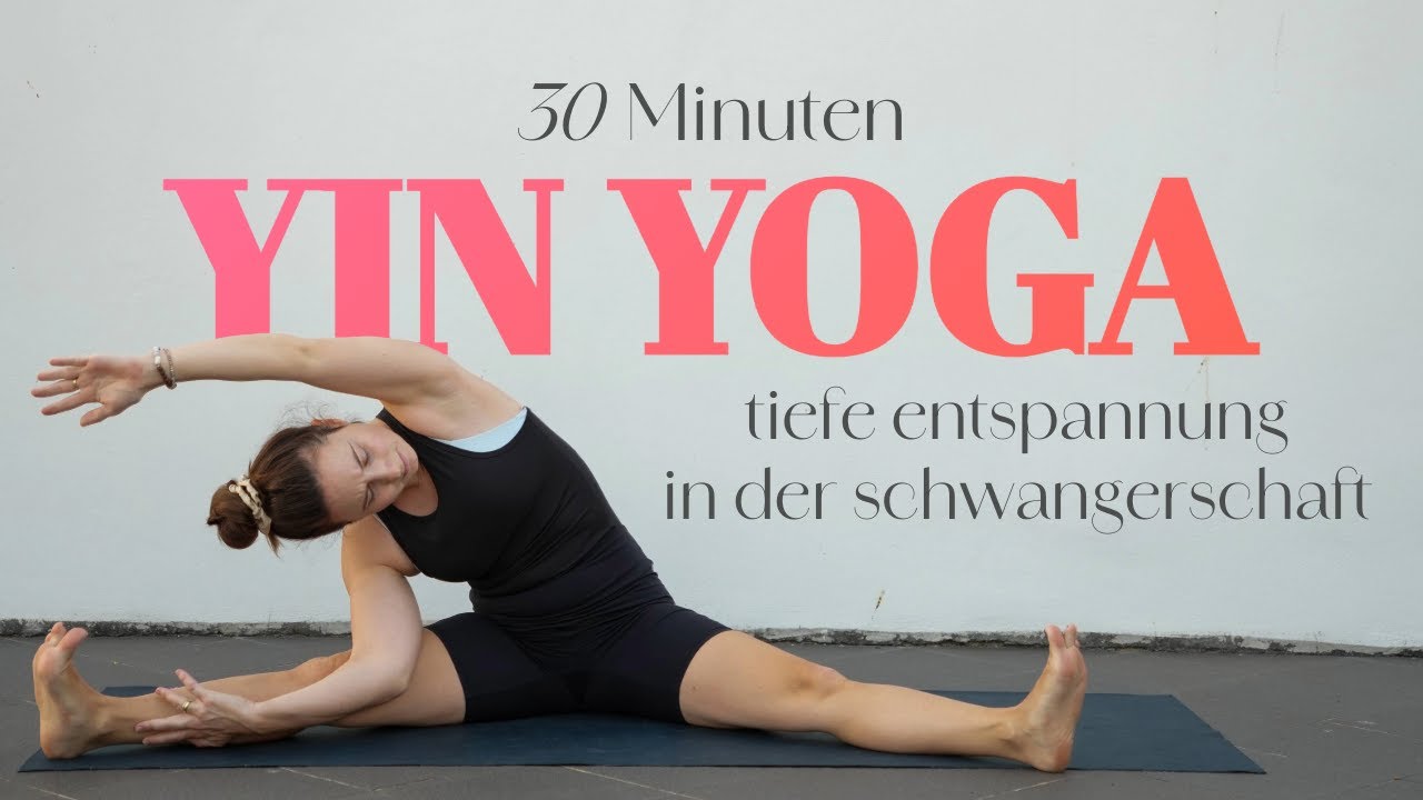 30 Minuten Yin Yoga für die Schwangerschaft – Entspannung & Geburtsvorbereitung ✨
