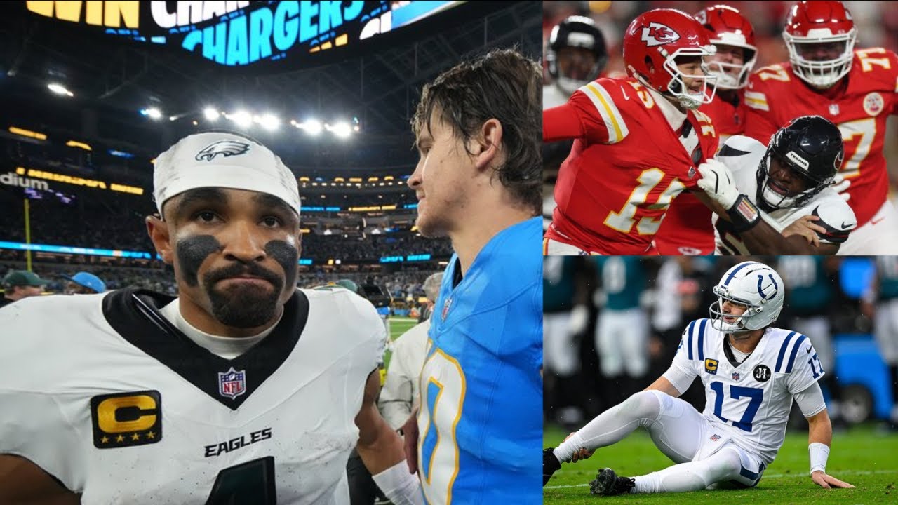 🔥🏈 RAPN: Jalen Hurts Struggles 😬 Colts Future in Jeopardy & Chiefs’ Playoff Hopes Fading 📱