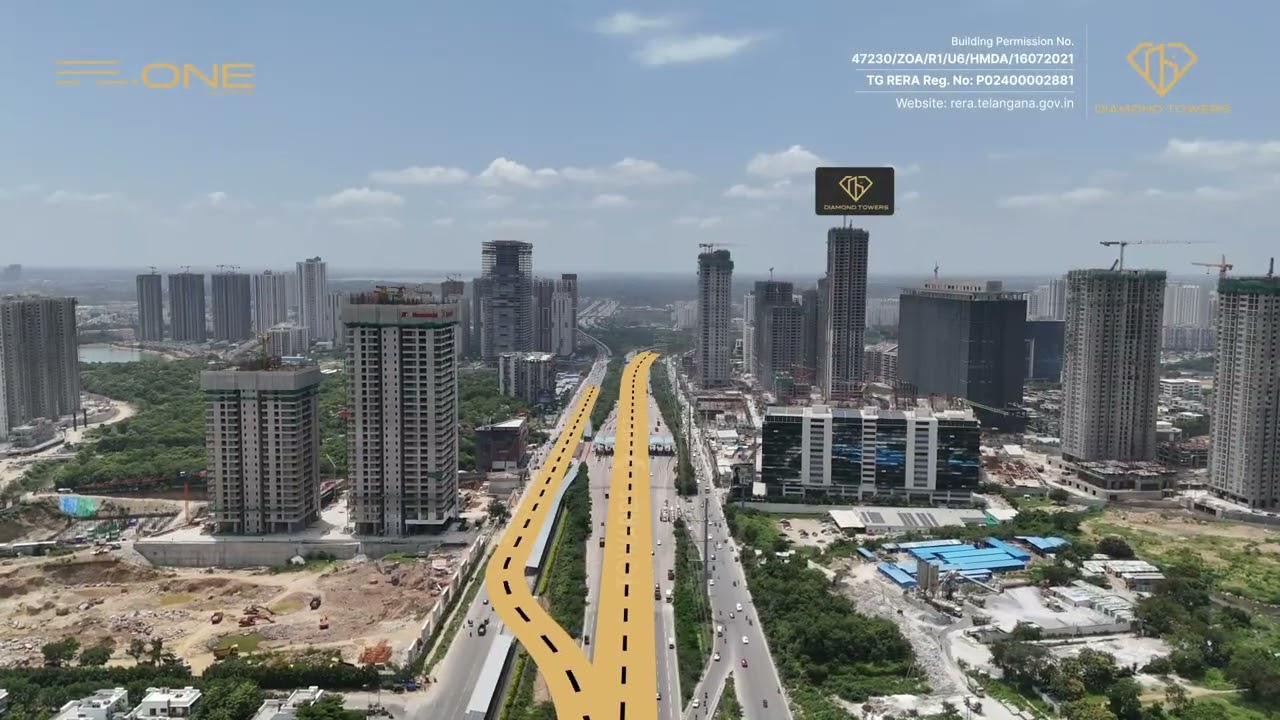 R One Diamond Towers | Financial District Hyderabad