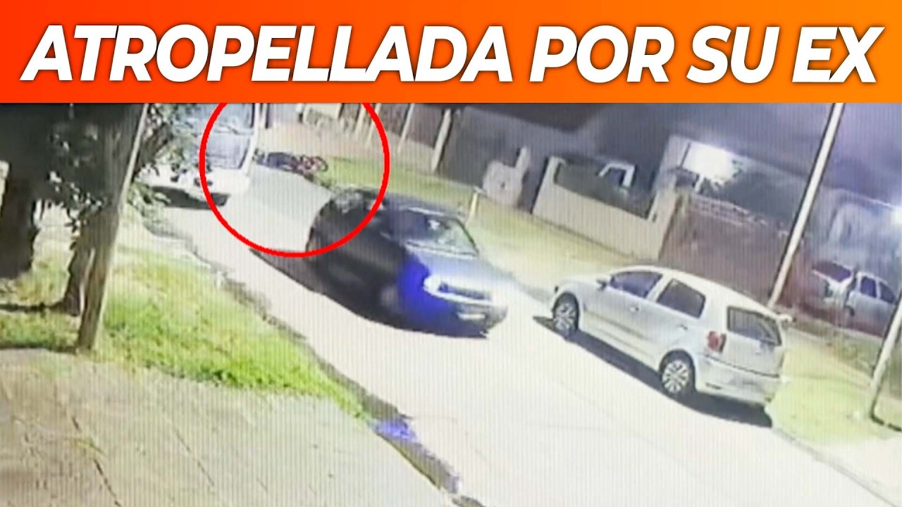 La atropelló su ex pero él la denunció antes: estuvo internada en esta muy grave