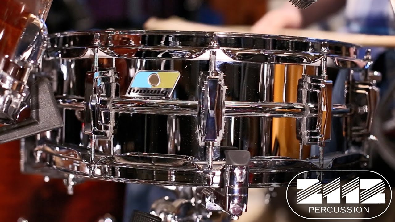 Ludwig Chrome-Over-Brass Supraphonic 5x14 LB400B