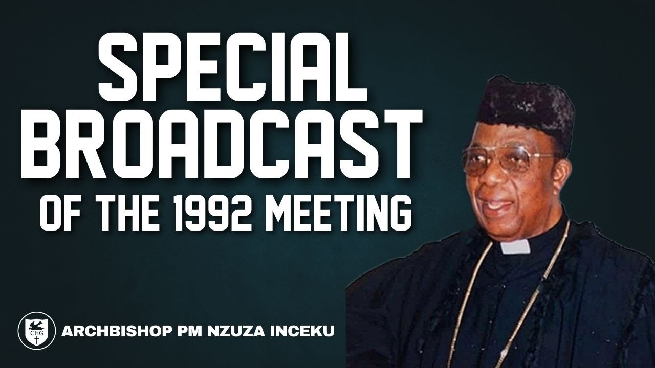 Part 1: Special Broadcast of the 1992 Meeting | Church of the Holy Ghost