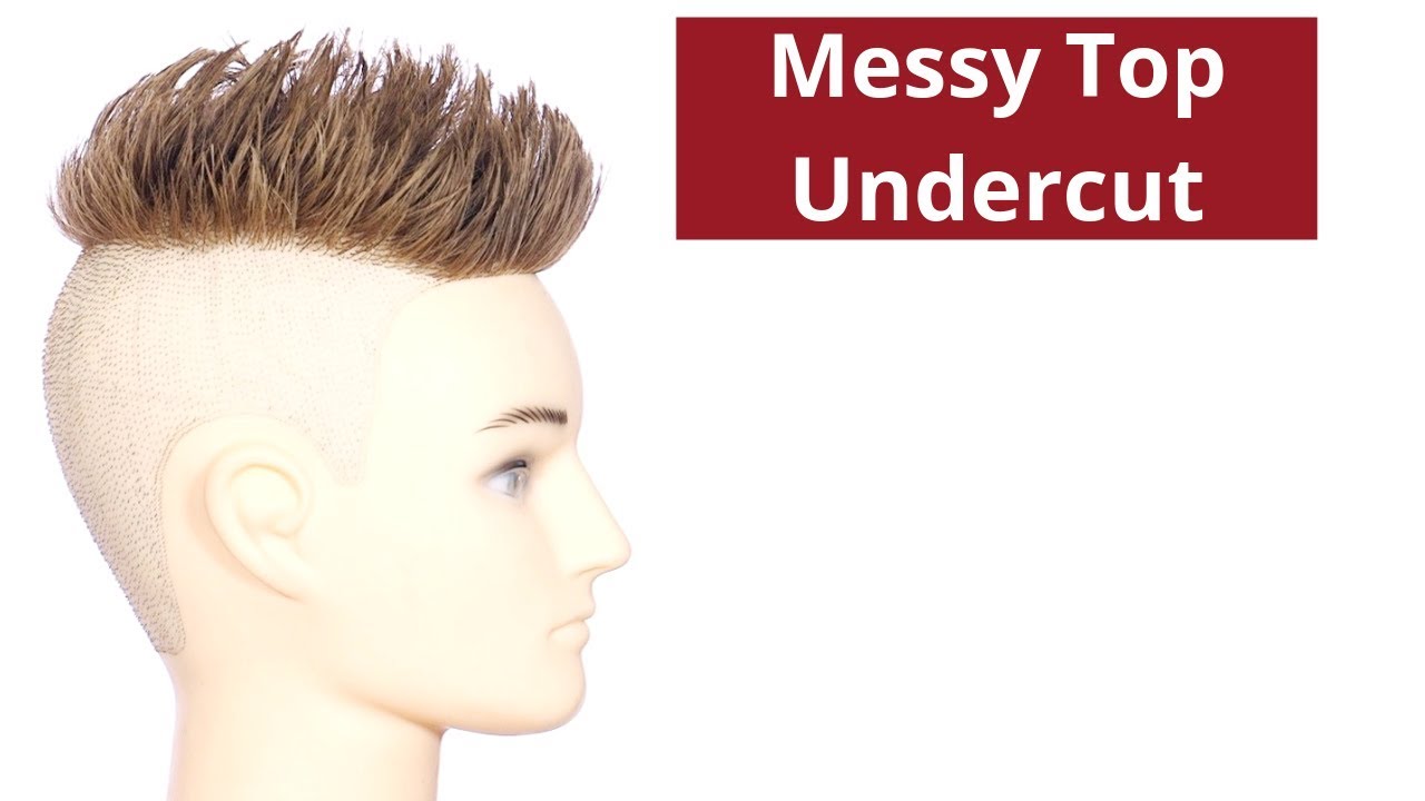 Undercut Haircut Spiked Top - TheSalonGuy