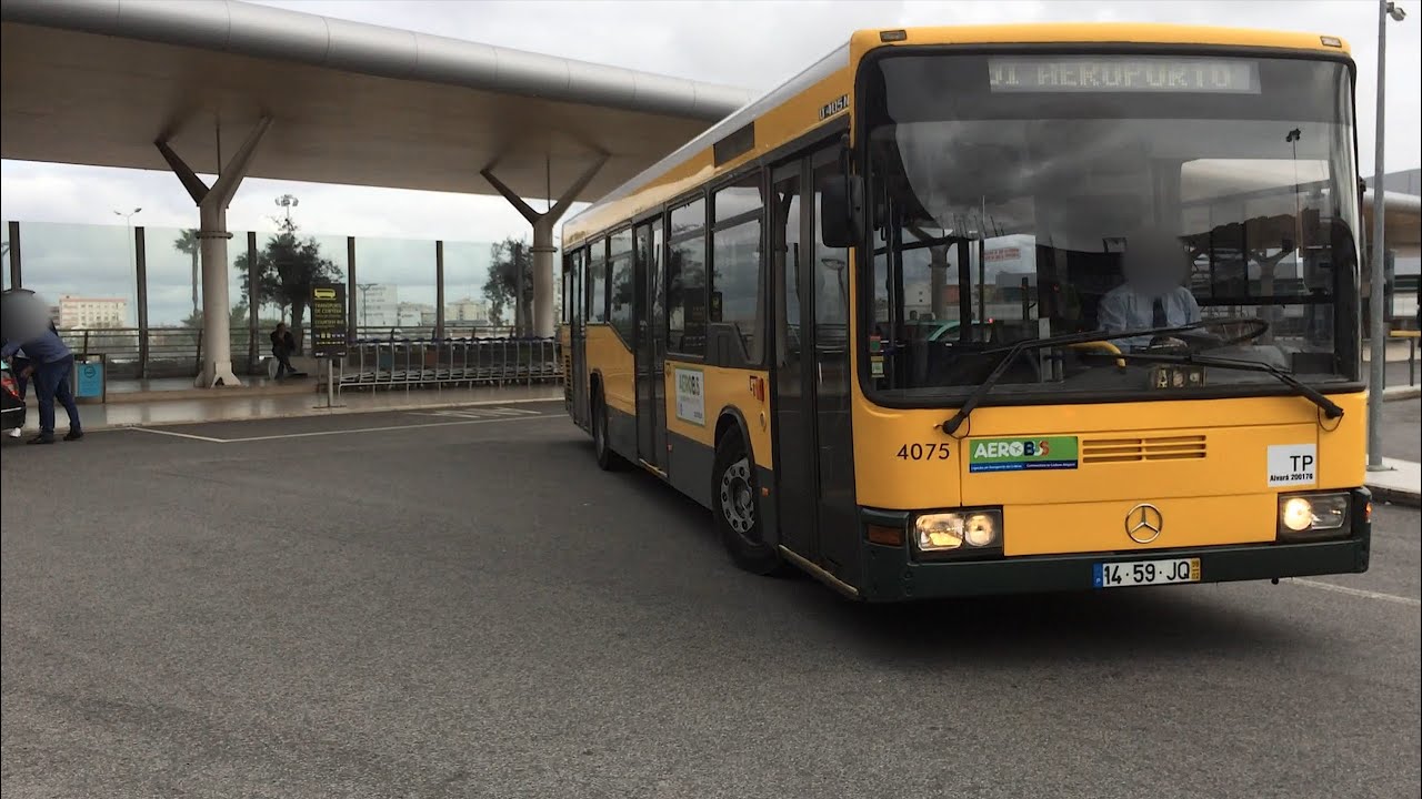 CarrisTUR CCFL Mercedes-Benz O405N2 Camo Camus - Bus 4075 - Carreira / Line 1 Lisbon Aerobus [1440p]
