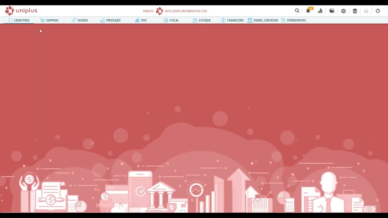 Uniplus WEB - Cadastro de Produtos