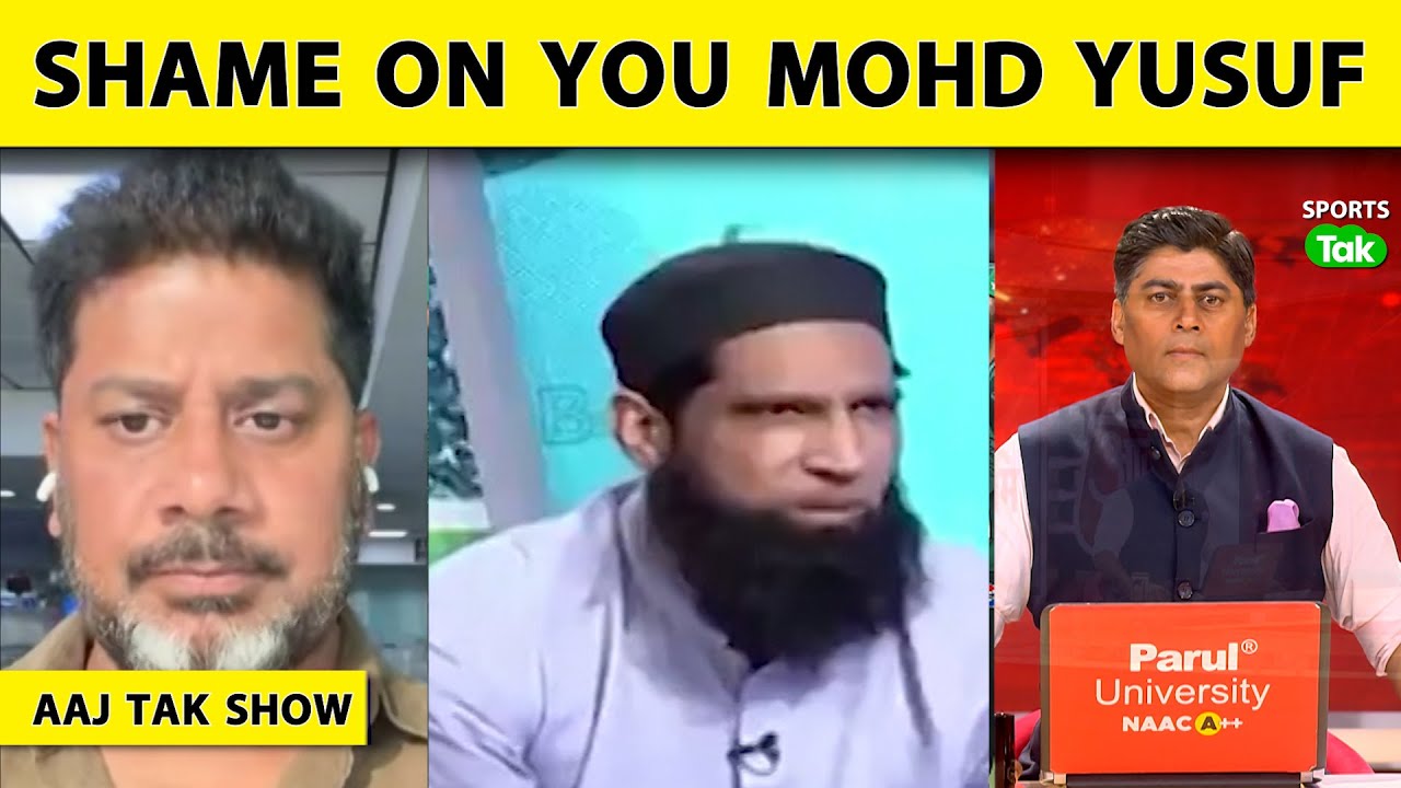 AAJ TAK SHOW: Surya Ke Liye Gandi Zubaan Istemaal Kar Yusuf Ne Besharmi Hi Dikhayi Hai | Asia Cup