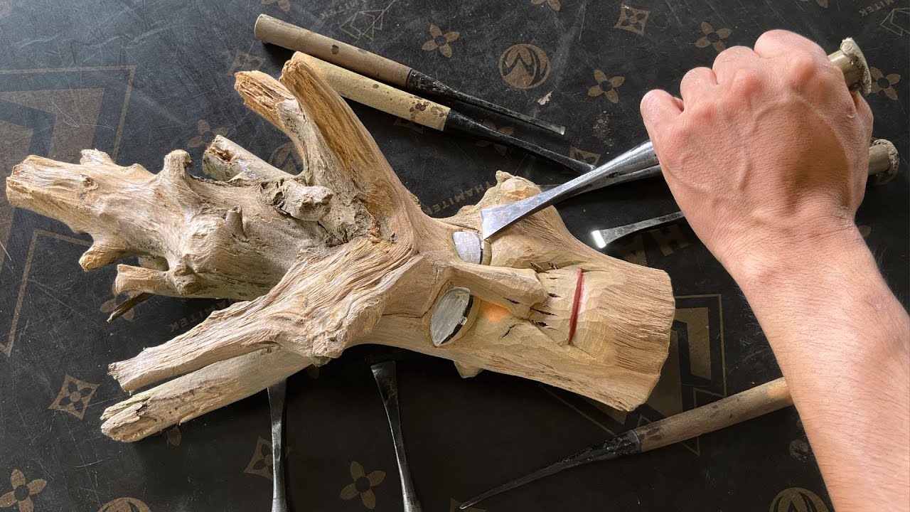 How to Turn Scrap Wood into Art | Easy Wood Carving for Beginners