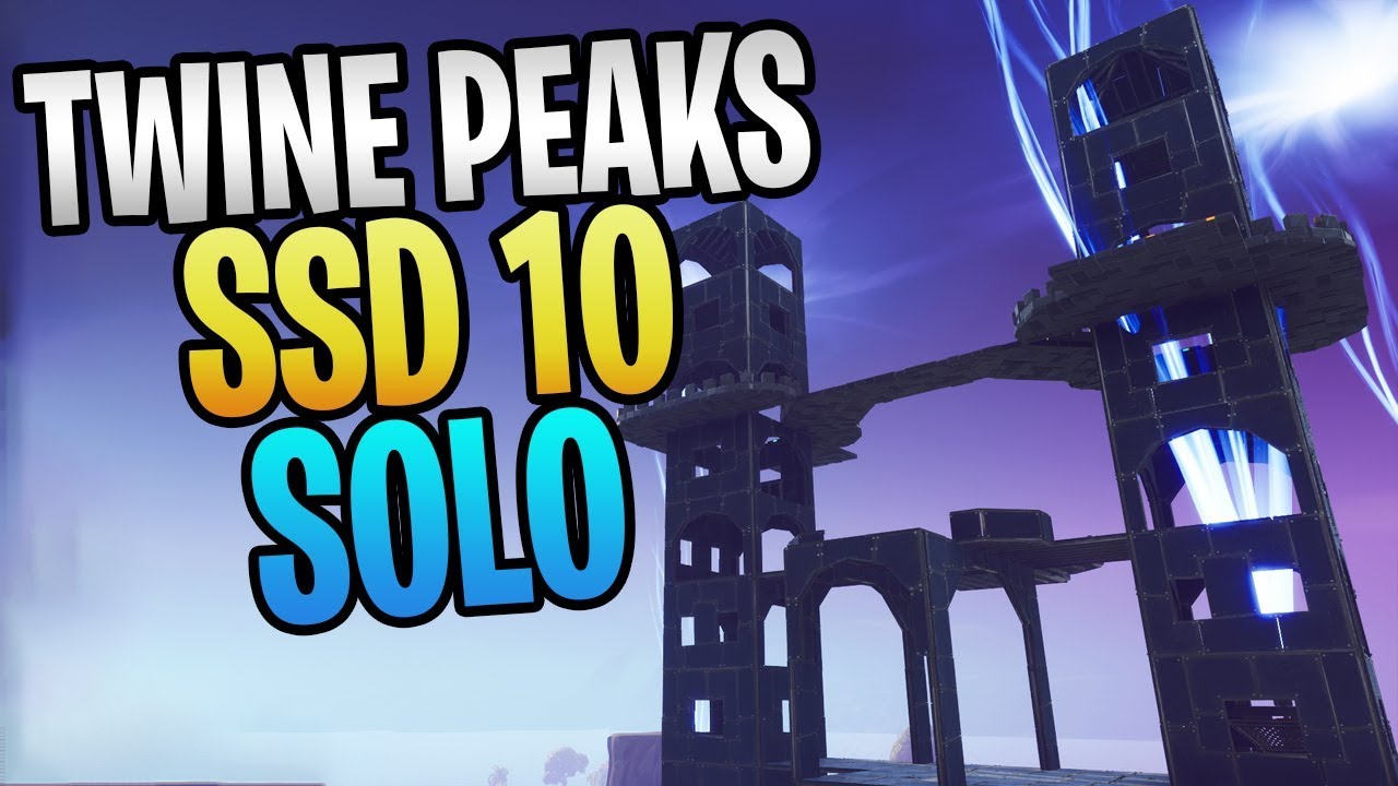FORTNITE — Twine Peaks Storm Shield Defense 10 SOLO без использования оружия, способностей и гадж...