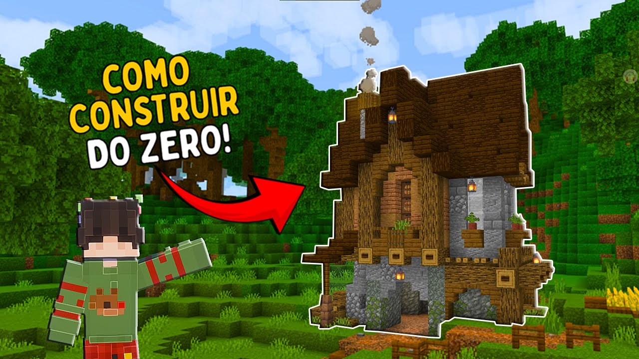 ✔️COMO CONSTRUIR como PROFISSIONAL no MINECRAFT -Aprenda do Zero! ​​#minecraft #building #construção
