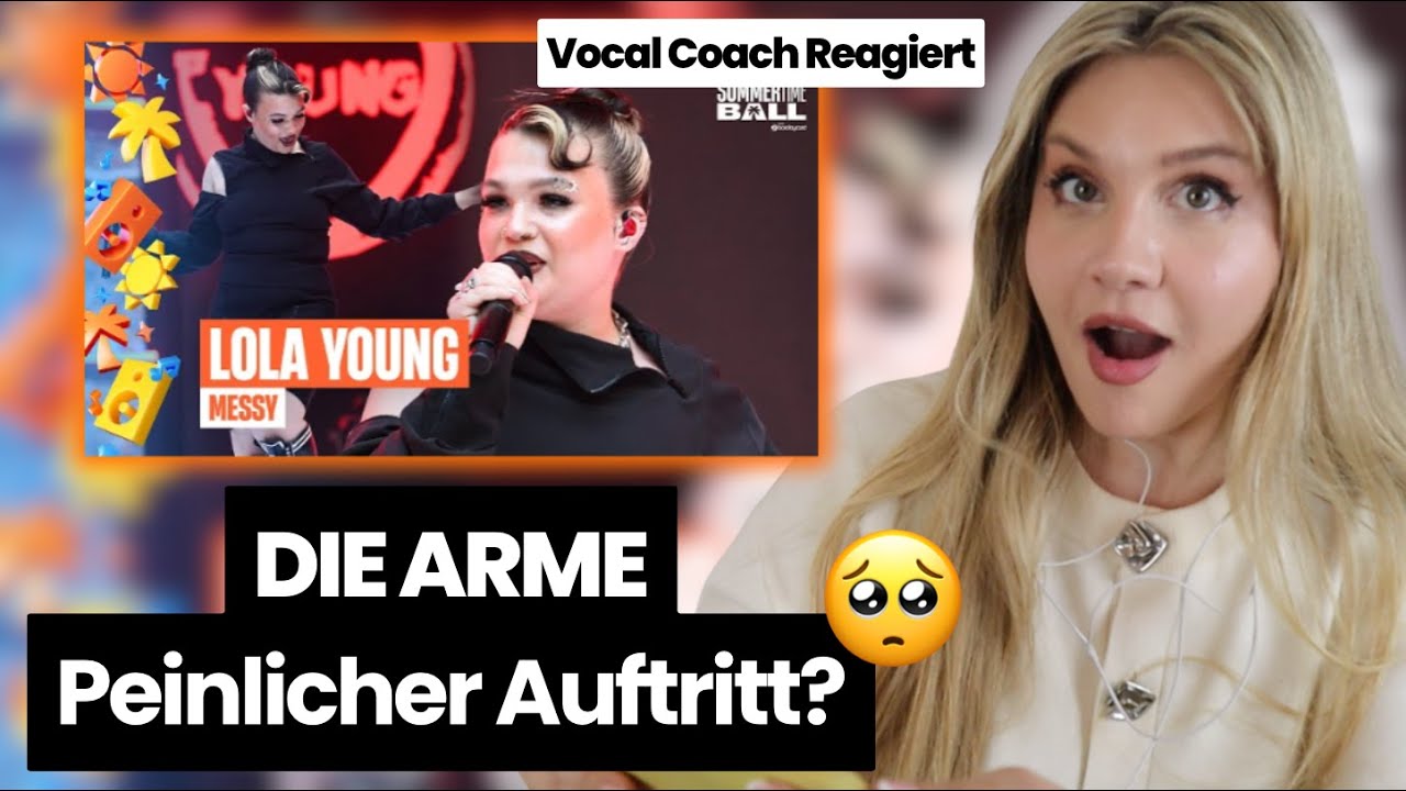 Gesangslehrerin reagiert - Lola Young - Messy (Live at Capital's Summertime Ball 2025)