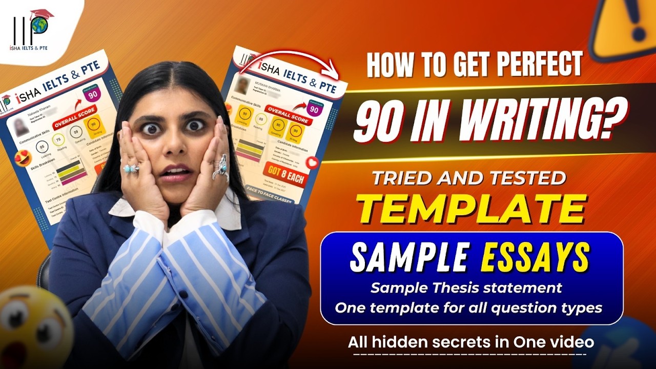 Как получить идеальные 90 баллов за письменную часть PTE | Проверенный шаблон эссе 2026 🇦🇺
