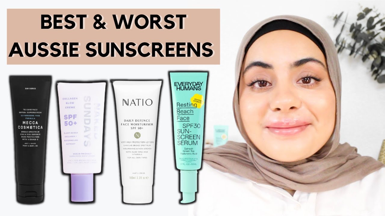 BEST & WORST AUSSIE SUNSCREENS Part 2 | Australian Sunscreen Guide | Aussie Sunscreen | Razia Moe