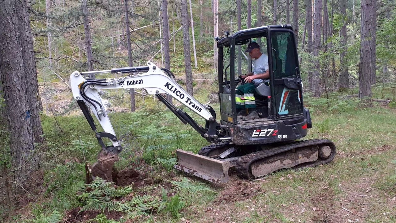 SULEJMAN ŽILIĆ  U AKCIJI Bobcat E27z EXCVATOR  Careva Ćuprija Bosna i Hercegovina