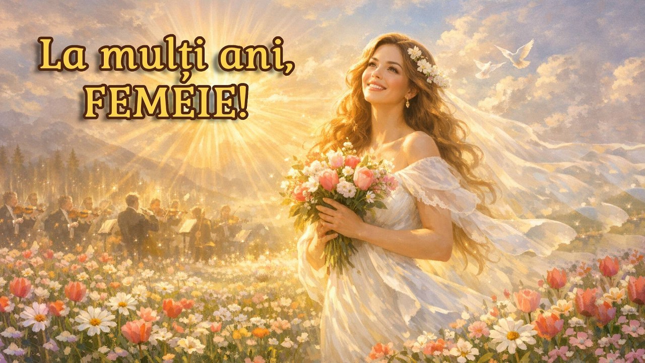 La Mulți Ani, Femeie! 🌸Cea Mai Emoționantă Melodie pentru 8 Martie
