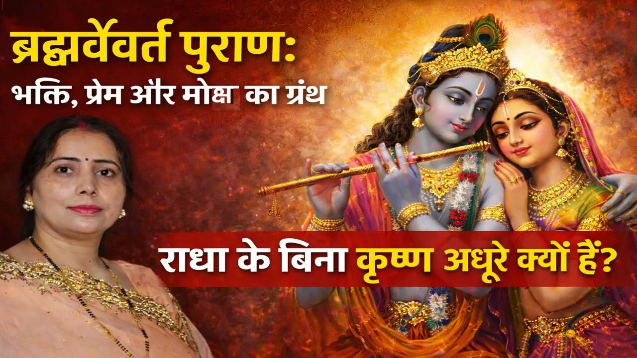 ब्रह्मवैवर्त पुराण: क्या सच में राधा जी हैं सृष्टि की मूल शक्ति?