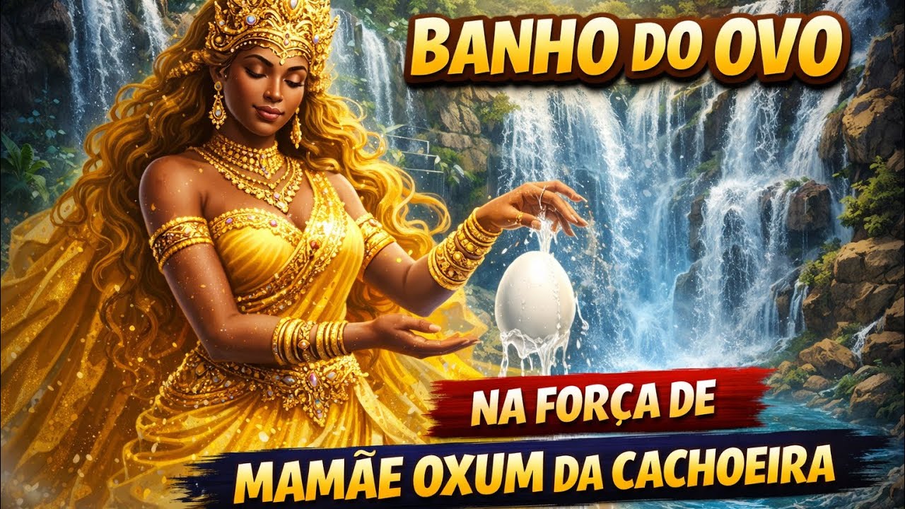 🔮BANHO DO OVO NA FORÇA DE MAMÃE OXUM DA CACHUEIRA@Fátimadeiansã777 